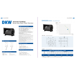DKW系列外转子空调风机图2